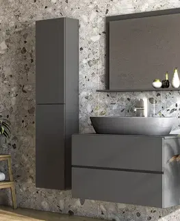 Kúpeľňový nábytok NABBI Baleta 80 kúpeľňa antracit