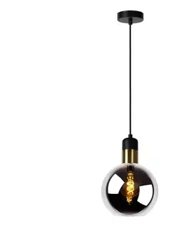 Svietidlá Lucide 34438/20/65 - Luster na lanku JULIUS 1xE27/40W/230V 34438/20/65
