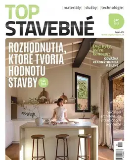 Dom, byt, stavba -ostatné Top stavebné materiály, služby, technológie jar 2026 - Kolektív autorov