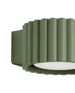 Svietidlá  SL.2615 - Nástenné svietidlo AURA 1xGX53/10W/230V zelené SL.2615