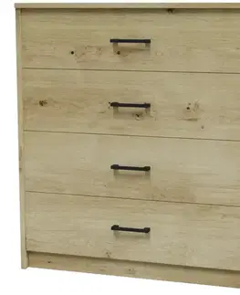 Komody do spálne Komoda Verona Dub artisan