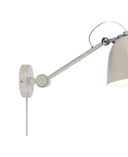 Svietidlá Markslöjd 108964 - Nástenné svietidlo TILT 1xE27/60W/230V sivé 108964