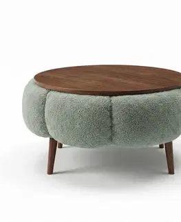 Konferenčné stolíky Konferenčný stolík PAPATYA 60 WALNUT