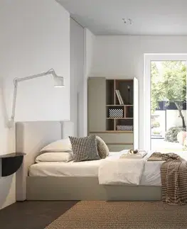 Nábytok Meblar  Posteľ LUCA LC14 | eukalyptus/dub baltic 120 x 200 cm