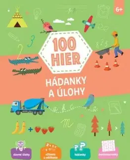 Príprava do školy, pracovné zošity 100 hier, Hádanky a úlohy 6+