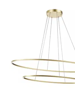 Svietidlá Redo 01-3300 - LED Stmievateľný luster na lanku LEO LED/115W/230V bronzový 01-3300