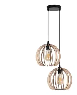 Svietidlá  Luster na lanku DORO 2xE27/60W/230V 0014