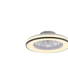 Ventilátory JUST LIGHT. 14447-18 - LED RGBW stmievateľný stropný látor LENO LED/44W/230V + DO 14447-18