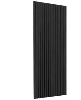 Kuchynské skrinky Čelo skrinky Luxeo F14-G40(72) ryfla black