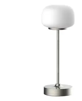 Lampy  LED Stmievateľná dotyková stolná lampa RIMINI LED/2W/5V USB 2000 mAh chróm/biela 329868