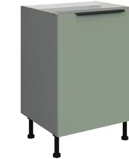 Kuchynské skrinky stojace Kuchynská skrinka Aria-Sa/Ant Anti Fingerprint 60d 1f Bb