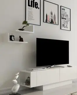 Obývacie steny NOCK obývacia zostava, biela