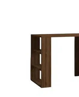 Písacie stoly Písací stôl Cool - Walnut
