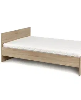 Dvojlôžkové postele Posteľ Lima 120 sonoma