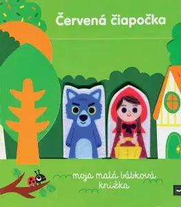 Leporelá, krabičky, puzzle knihy Červená čiapočka: Moja malá bábková knižka - Marion Billet