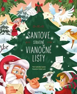 Rozprávky Santove stratené vianočné listy - Gabriella Santini