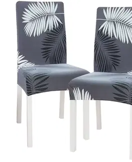 Doplnky do spálne 4Home Napínací poťah na stoličku Noir, 45 - 50 cm, sada 2 ks