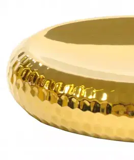 Kúpeľňové doplnky Mydlovnička  Karat keramika zlatá CST-1827 84