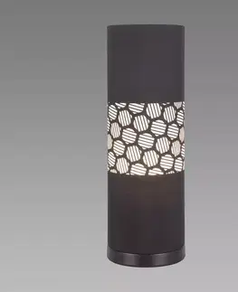 Lampy do obývačky Lampa Wanda Foot E14 Black 03805 LB1