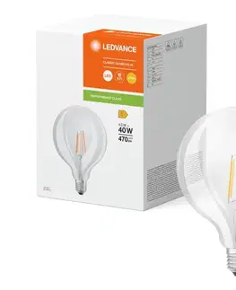 LED osvetlenie LED žiarovka GLOBE CLASSIC FILAMENT G125 E27/4W/230V 2700K - Ledvance 4099854054198