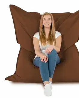 Sedacie vaky a kocky Sedací vak outdoor XXL TiaHome - Hnedá