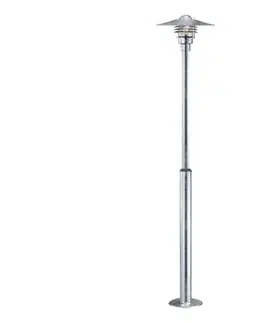 Záhradné lampy Nordlux - Vonkajšia lampa VEJERS 1xE27/60W/230V IP54 strieborná 130 cm 25168031