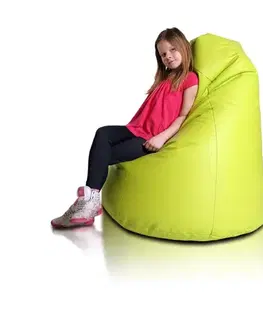 Sedacie vaky a kocky Sedací vak hruška xl TiaHome - limetková