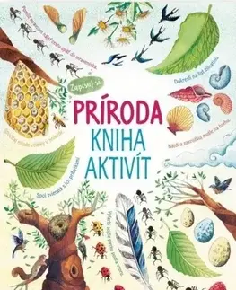 Nalepovačky, vystrihovačky, skladačky Príroda: Kniha aktivít