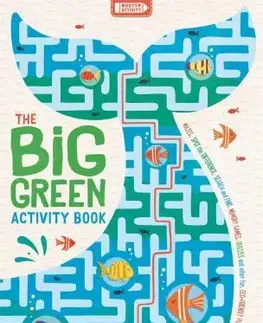 Nalepovačky, vystrihovačky, skladačky The Big Green Activity Book - John Bigwood,Charlotte Pepper,Georgie Fearns