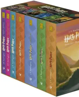 Fantasy, upíri Harry Potter box 1-7 (CZ) - Joanne K. Rowling,Pavel Medek,Vladimír Medek