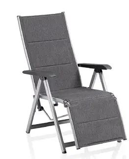 Záhradný kreslá Polohovacie záhradné kreslo BASIC PLUS PADDED Kettler