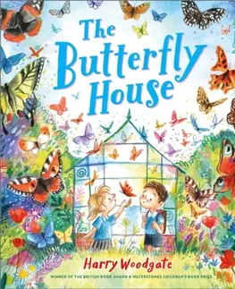 Leporelá, krabičky, puzzle knihy The Butterfly House - Harry Woodgate