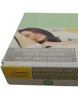 Bytový textil Froté plachta s gumkou 1,6/2,0