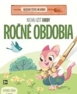 Leporelá, krabičky, puzzle knihy Nechaj ožiť farby - Ročné obdobia