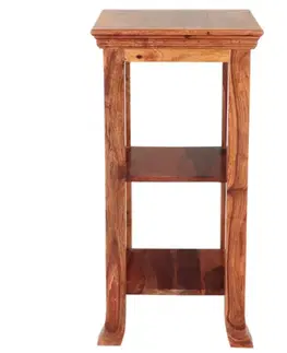 Záhradné stoličky a kreslá Odkladací stolík Kali 40x80x40 indický masív palisander