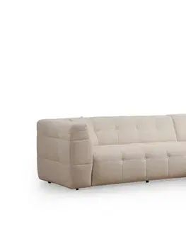 Sedacie súpravy Rohová sedacia súprava / Rohová pohovka Cady 3 Seater Right - Beige