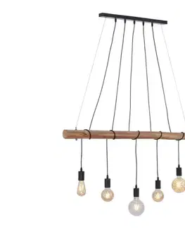 Svietidlá Leuchten Direkt 15515-18 - Luster na lanku DAMIAN 5xE27/60W/230V 15515-18