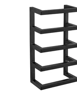 Svietidlá WENKO 25780100 - Stojan na uteráky FONDIRO 24x42 cm čierna 25780100