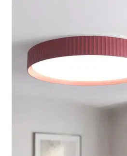 Svietidlá BRILAGI-LED Stmievateľné stropné svietidlo LUCIA LED/60W/230V pr. 59 cm červená + diaľkové ovládanie WO800-OEM44-60