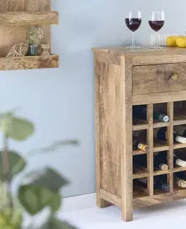 DEKORÁCIE A DOPLNKY Stojan na víno ARTEMIS Dekorhome
