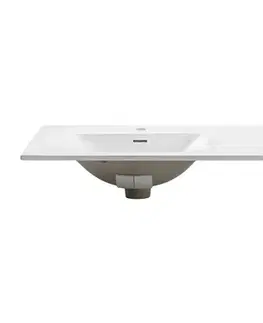 Umývadlá ArtCom Keramické umývadlo SKY1 120D | biely mat 120 cm