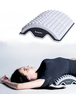 Ostatné fitness náradie Podložka na preťahovanie a masáž chrbta inSPORTline Ab Mat Basic