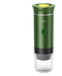 Predlžovacie káble Aligator ACM003 - Cestovný nabíjací kávovar PortaCaffé 3v1 72W/7500 mAh zelený ACM003