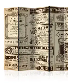 Paravány Paraván Vintage Magazines Dekorhome