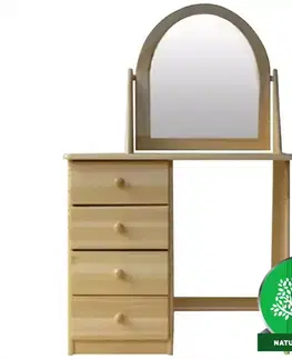 Borovicový nábytok Toaletný stolík borovica L