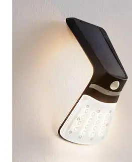 LED osvetlenie Eglo 98758 - LED solárne svietidlo so senzorom LAMOZZO LED/2W/3,7V 1200 mAh IP44 98758