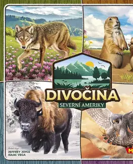 Rodinné hry Mindok Hra Divočina Severnej Ameriky Mindok (hra v češtine)