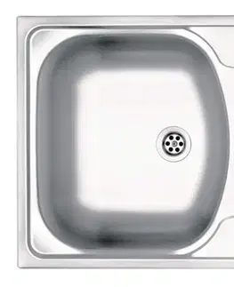 Kuchynské drezy DEANTE DEANTE - Techno nerez satin - Nerezový drez, 2 - bowl ZMU_0200