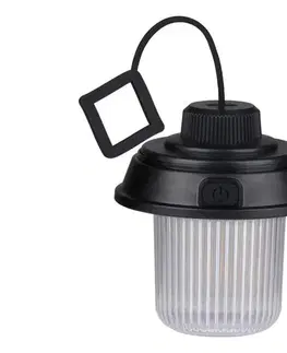Svietidlá Grundig - LED kempingová svietilka LED/3xAA 3000/4500/6000K IP44 čierna 8711252568386