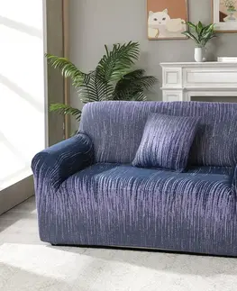 Prehozy 4Home Napínací poťah na dvojkreslo Wave, 145 - 185 cm